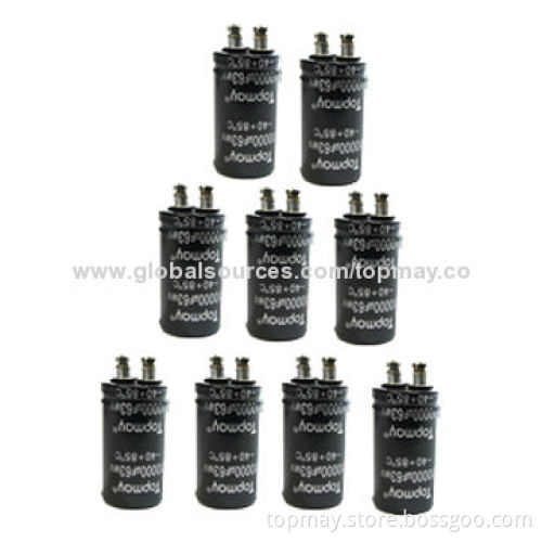 Aluminum Electrolytic Capacitors with 10 to 100 and 160 to 400V Rated Voltage